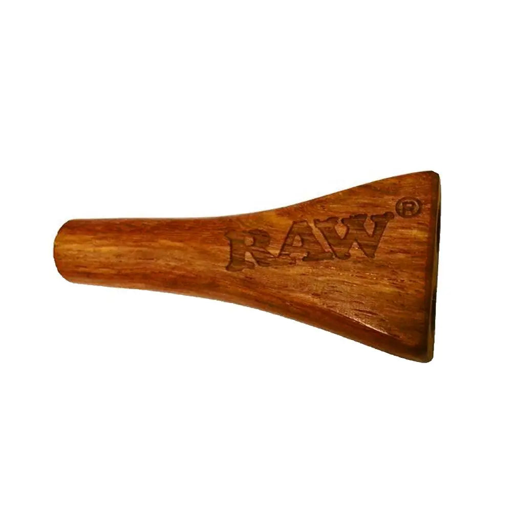 Raw Wooden Double Barrel Paper Holder - King Size (eBay)-