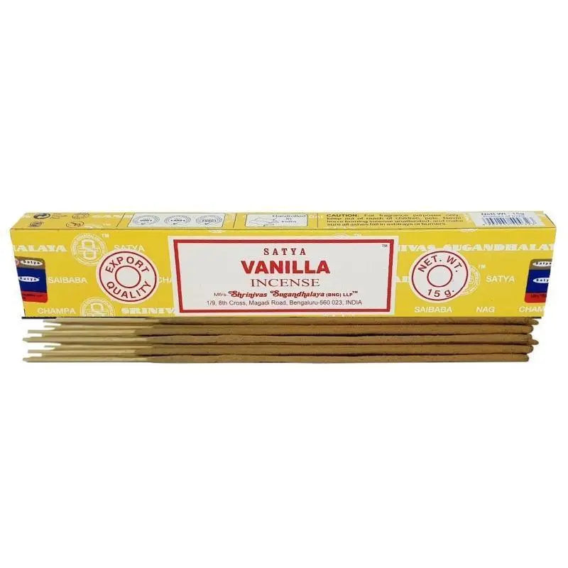 Satya Incense Sticks 15g-VANILLA