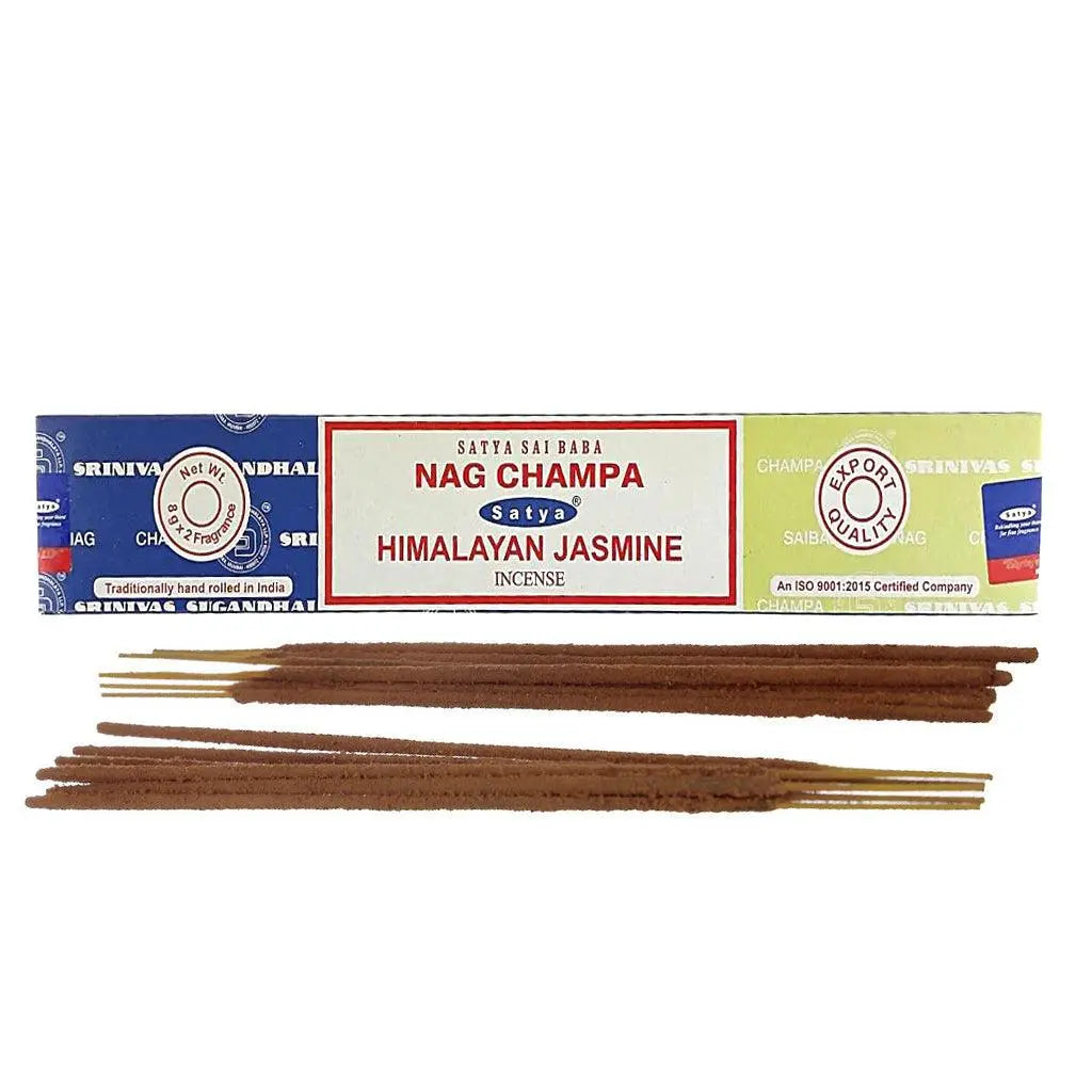Satya Nag Champa Dual Incense Sticks 16g-HIMALAYANJASMIINE