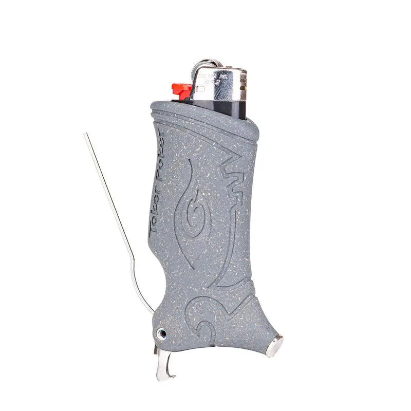 Toker Poker - Hemp Plastic + Bottle Opener-CHARCOAL