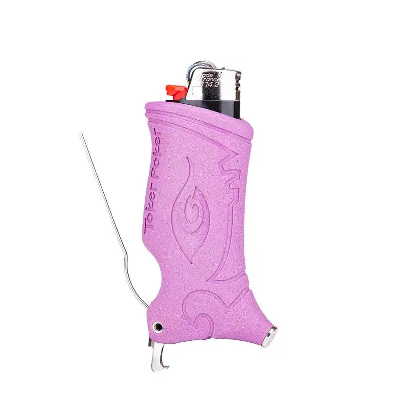 Toker Poker - Hemp Plastic + Bottle Opener-PLUM