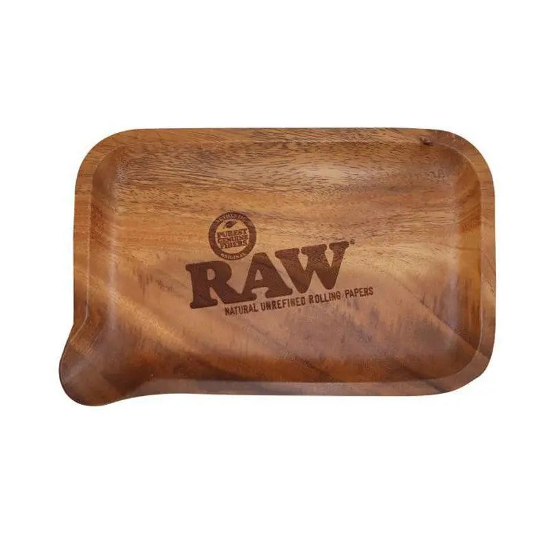 Wooden Pour Rolling Tray-