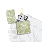 Zippo Cannabis Leaf Matte Lighter-