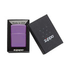 Zippo Classic High Polish Purple Lighter-