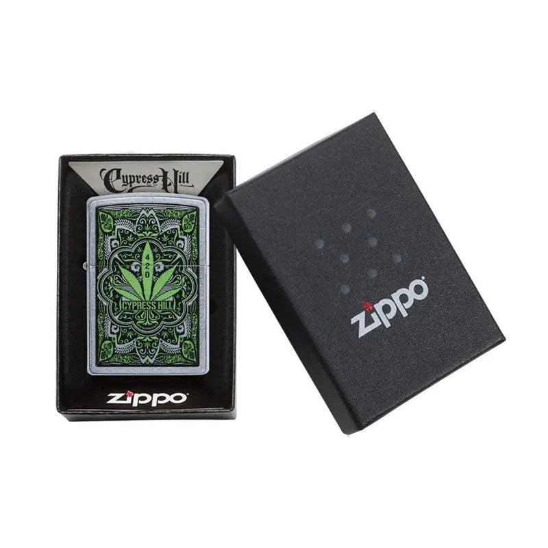 Zippo Cypress Hill Street Chrome Lighter-