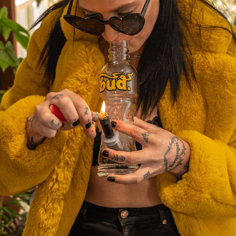 Bud Bottle Bong 23cm Gatorade Bong Glass Bongs Australia