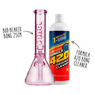 Bud Bubble Bong & Aunty's Cleaner Bundle-