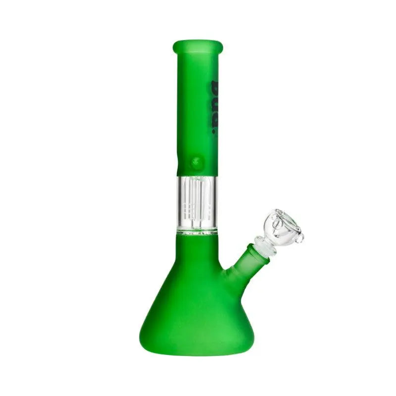 Bud Fluoro Tree Percolator Bong 28cm - Green-