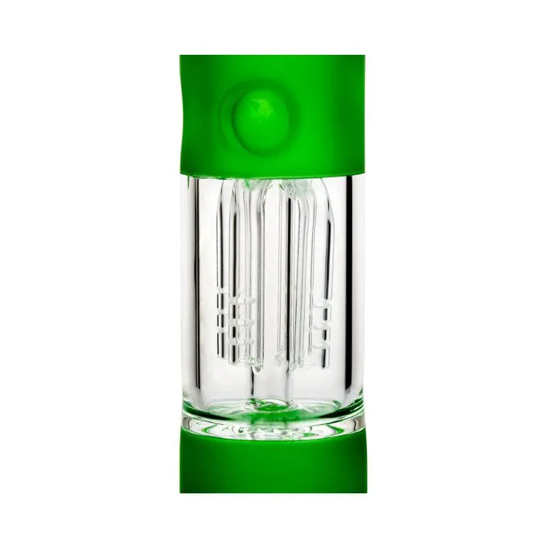 Bud Fluoro Tree Percolator Bong 28cm - Green-