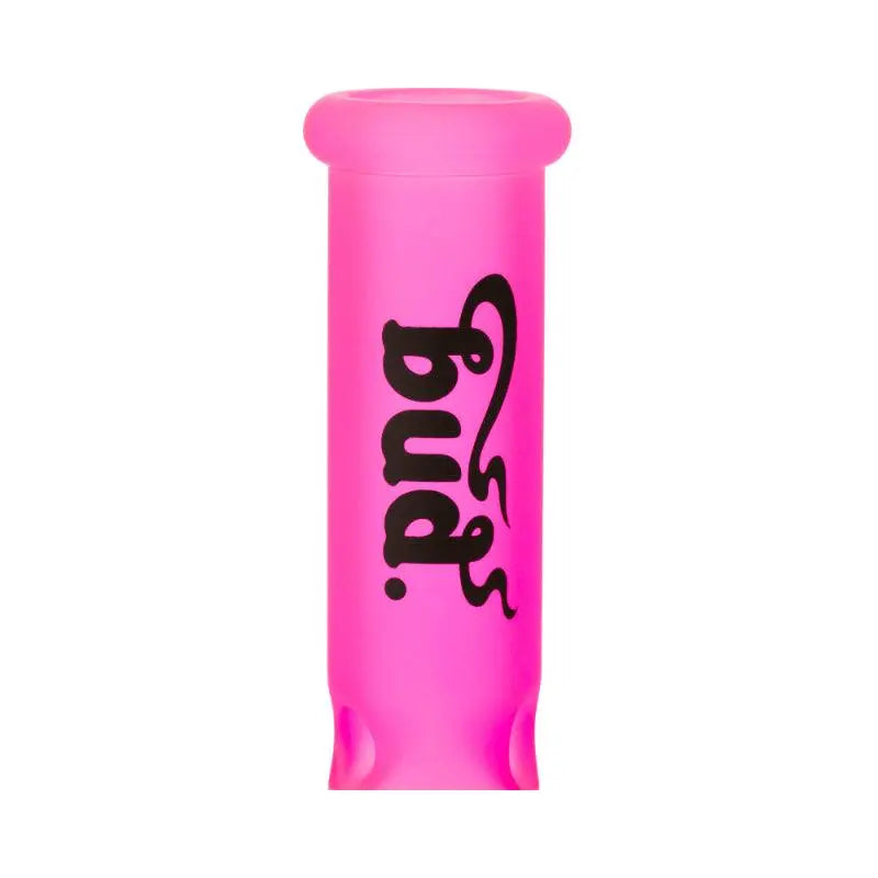 Bud Fluoro Tree Percolator Bong 28cm - Pink-