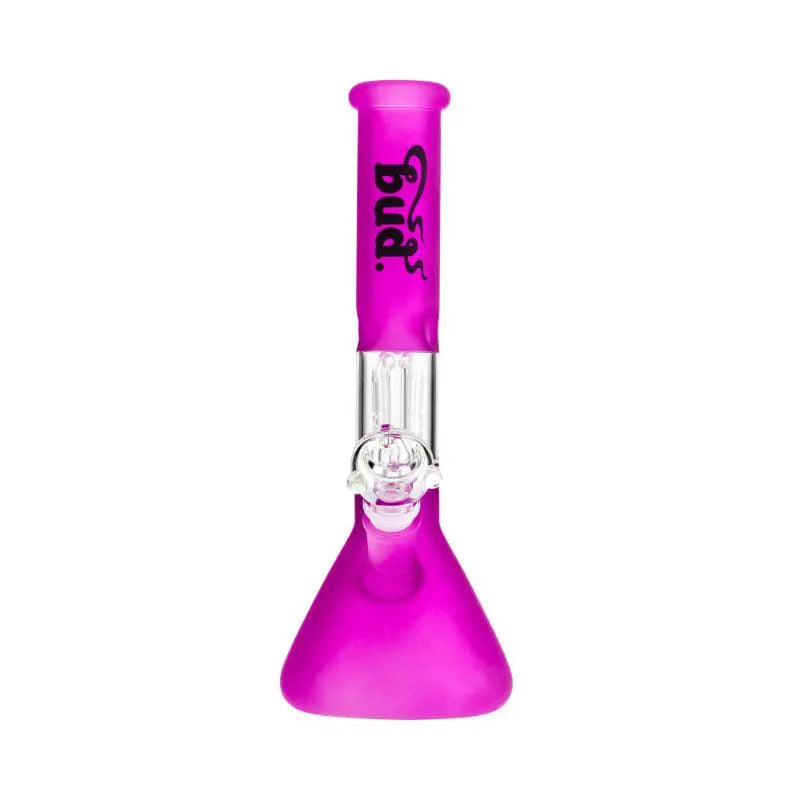 Bud Fluoro Tree Percolator Bong 28cm - Purple-