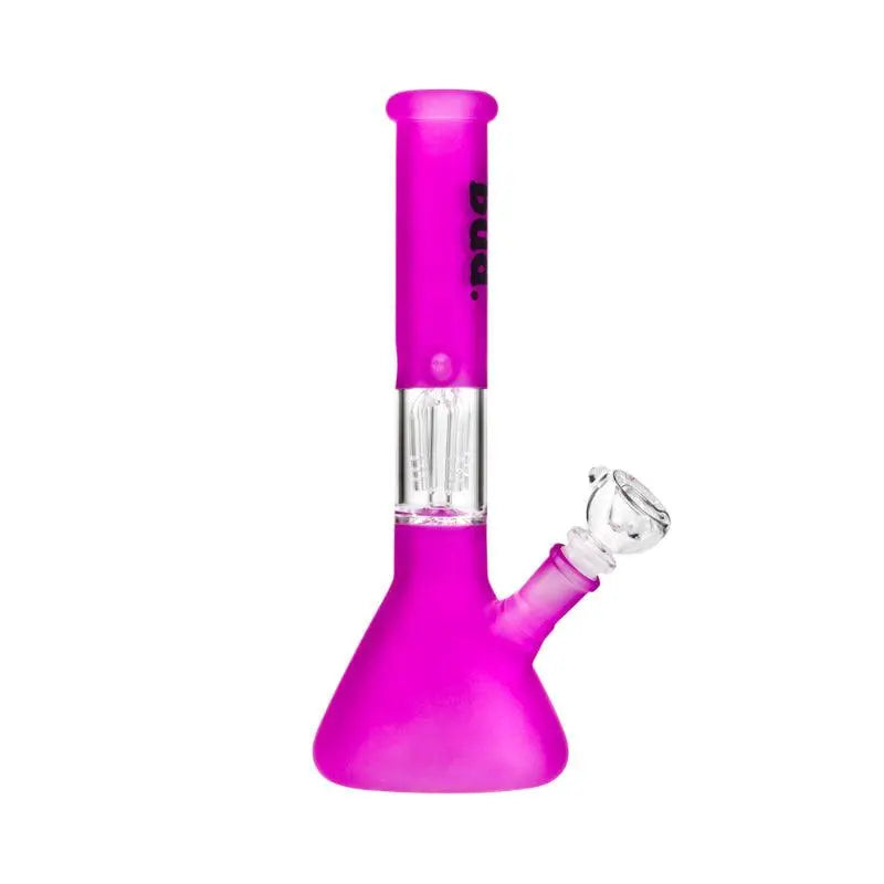 Bud Fluoro Tree Percolator Bong 28cm - Purple-