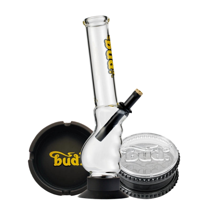Bud Gripper Bong Bundle (Copy)-Black-Black