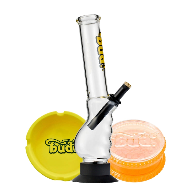 Bud Gripper Bong Bundle (Copy)-Yellow-Orange