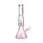 Bud Matrix Percolator Bong 40cm - Pink-