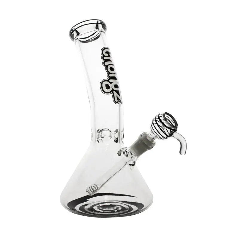Chongz Goosebump Diffuser Ice Glass Beaker Bong 30cm - Black-