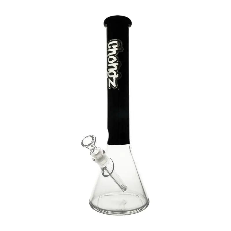 Chongz Parachute Club Carbon Beaker Bong 40cm - Black-