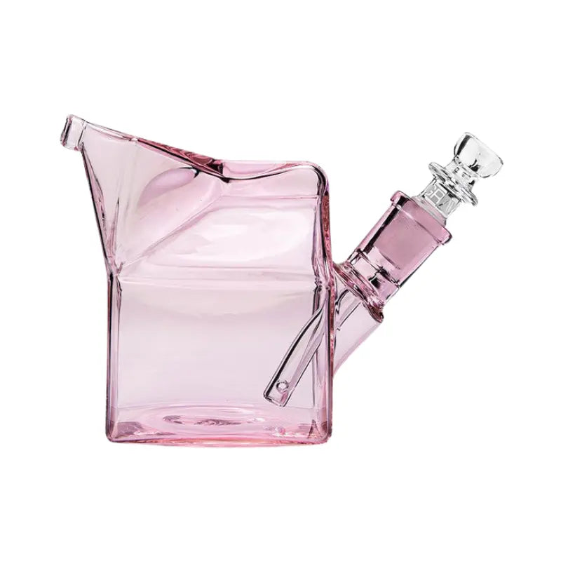 GRAV Milk Carton Pocket Bubbler Bong - Blue-