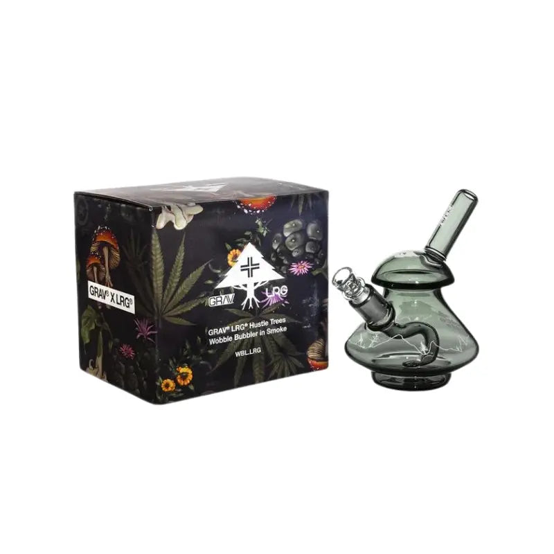 GRAV Wobble Bubbler Bong 13cm-
