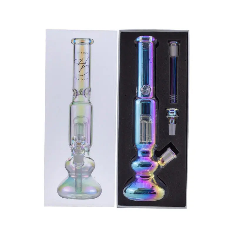 Higher Concepts Tree Percolator Bong 33cm - Iridescent-