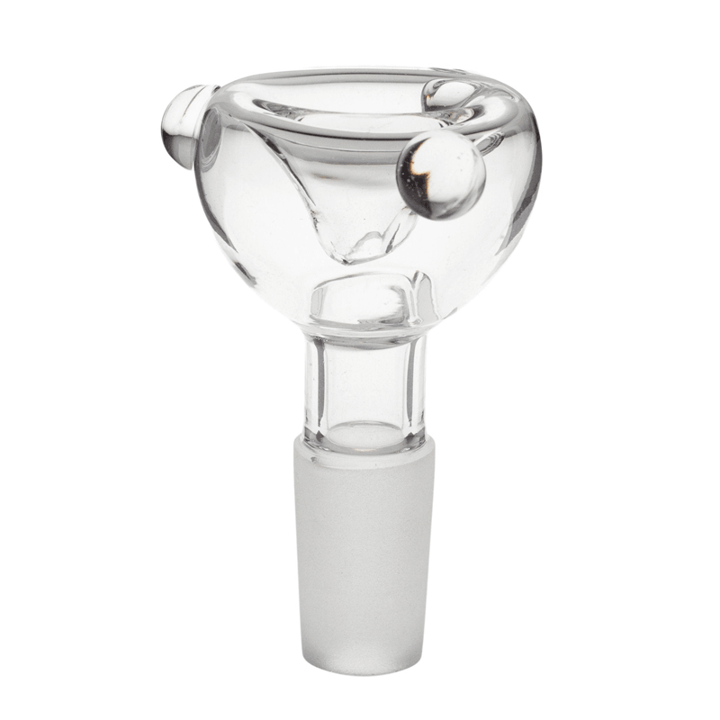 Bubble Glass Cone Piece 14mm- Clear