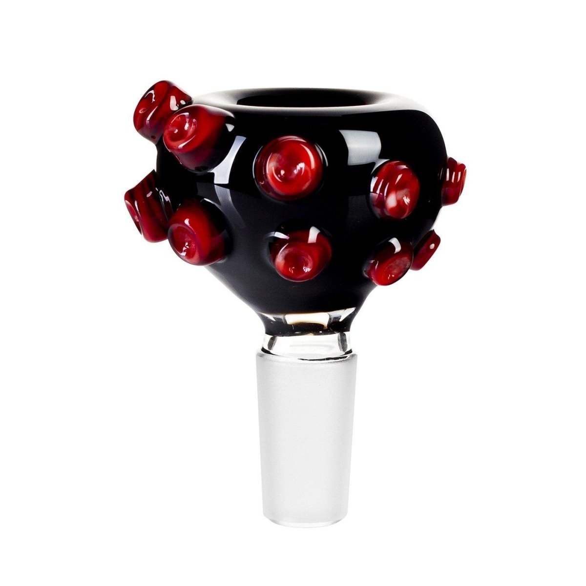 Frank Loves Glass Sucker Cone Piece 14mm-Red