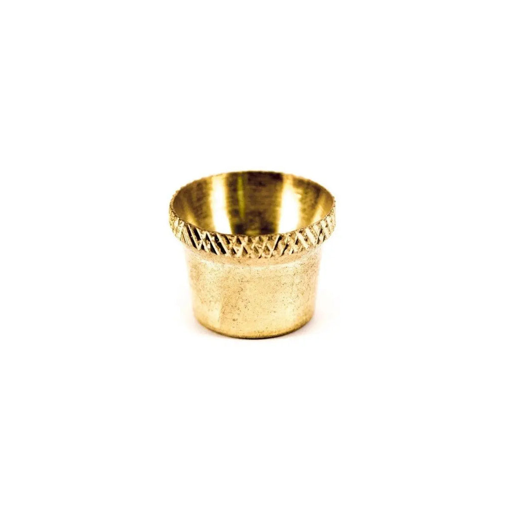 Small Brass Bonza Cone Piece 12mm-