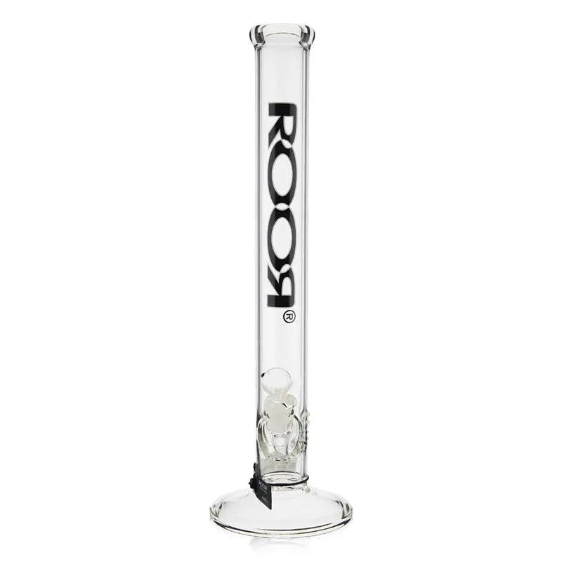 ROOR Straight Tube Bong 45cm - Black & White-