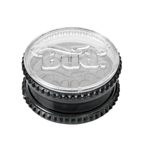 Bud 2-Part Acrylic Grinder 50mm - Black