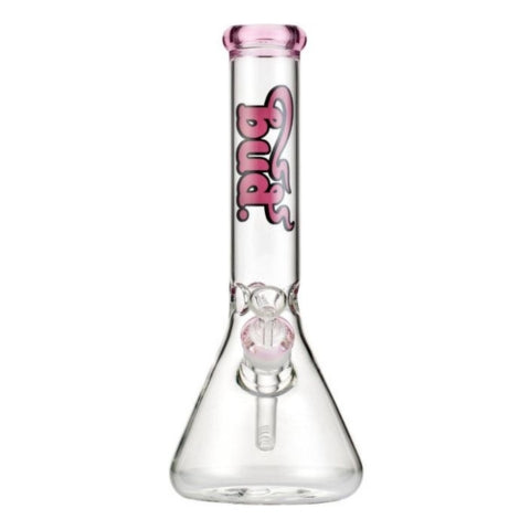 Bud Beaker Bong 33cm - Pink