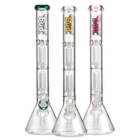 Bud Double UFO Percolator Bongs