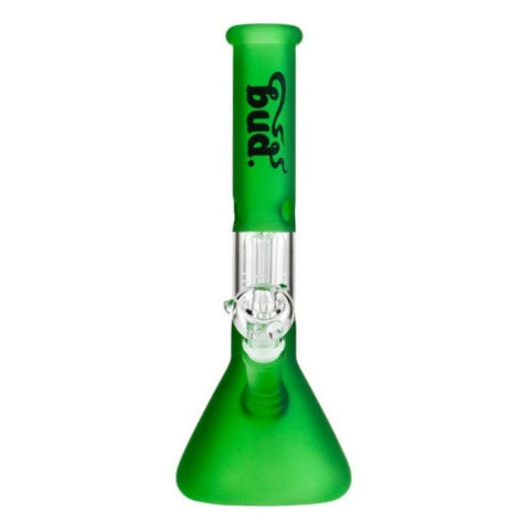 Bud Fluoro Tree Percolator Bong 28cm – Green