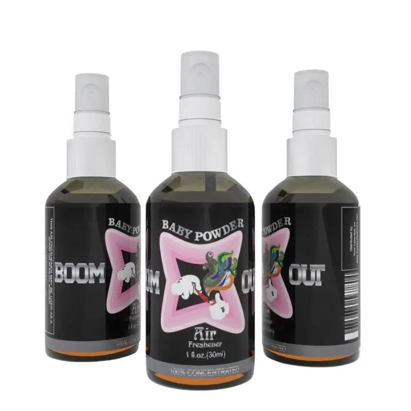 Boom Out Concentrated Odour Neutraliser (30ml)-BABYPOWDER
