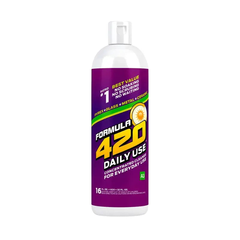 Formula 420 - Daily Use Concentrated Glass Bong Cleaner (473ml)-