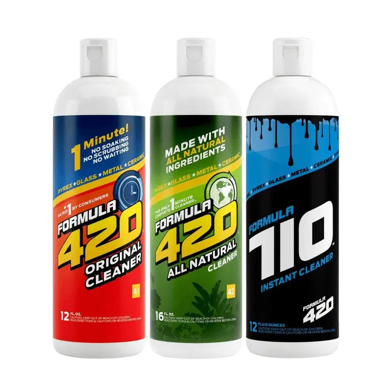 Formula 420 Original, All Natural & Formula 710 Instant Cleaning Bundle (3 Pack)-