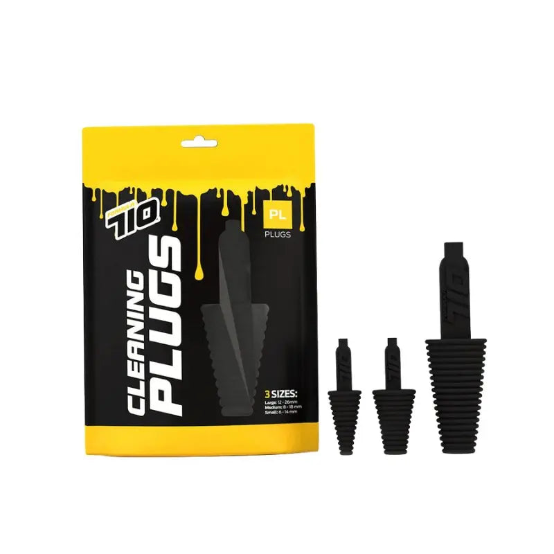 Formula 710 Silicone Cleaning Plugs (3 Pack) - Black-