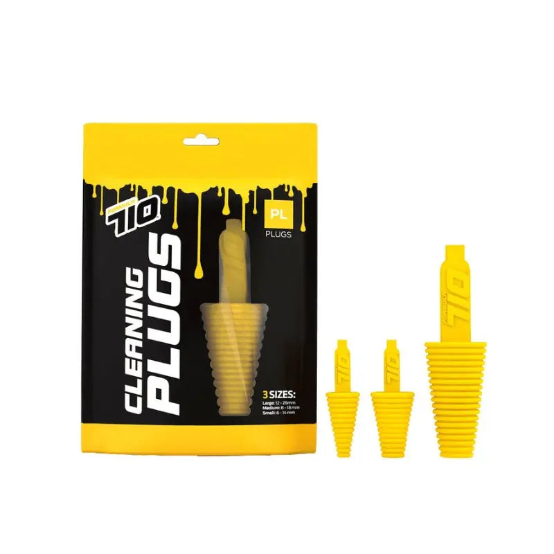 Formula 710 Silicone Cleaning Plugs (3 Pack) - Yellow-