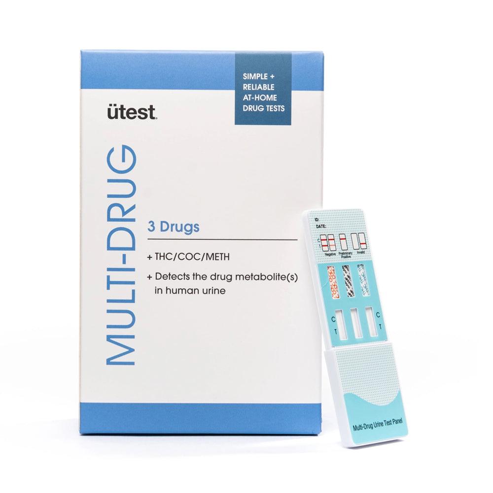uTest 3 Panel Drug Test- 