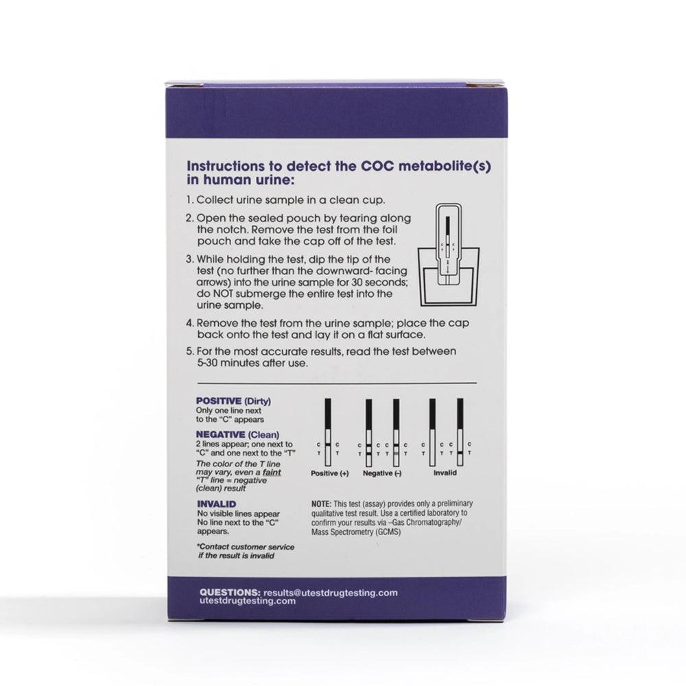 uTest Cocaine COC Drug Test - 300ng/mL – Glass Bongs Australia