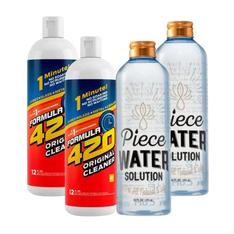 Formula 420 Original & Piece Water Solution Cleaning Bundle (4 Pack)-