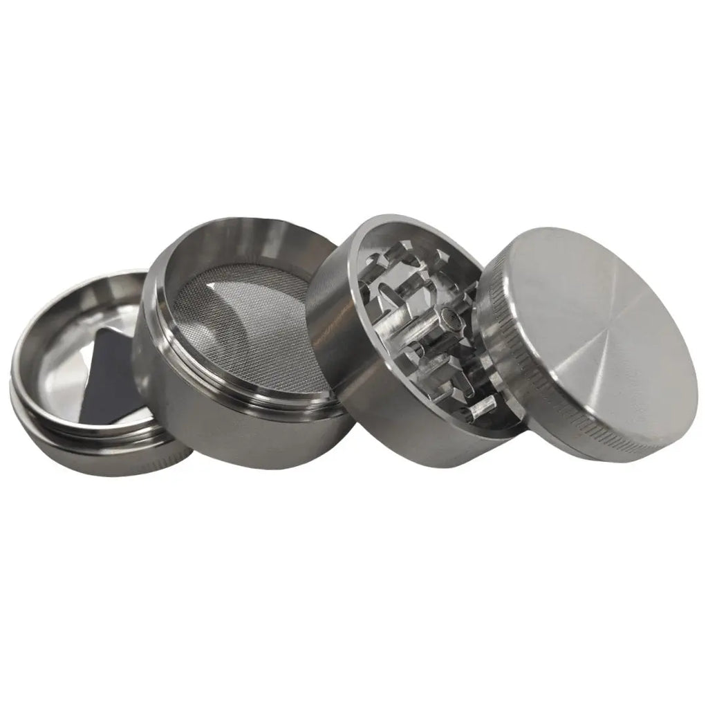 GBA Stainless Steel 4 Part Grinder-