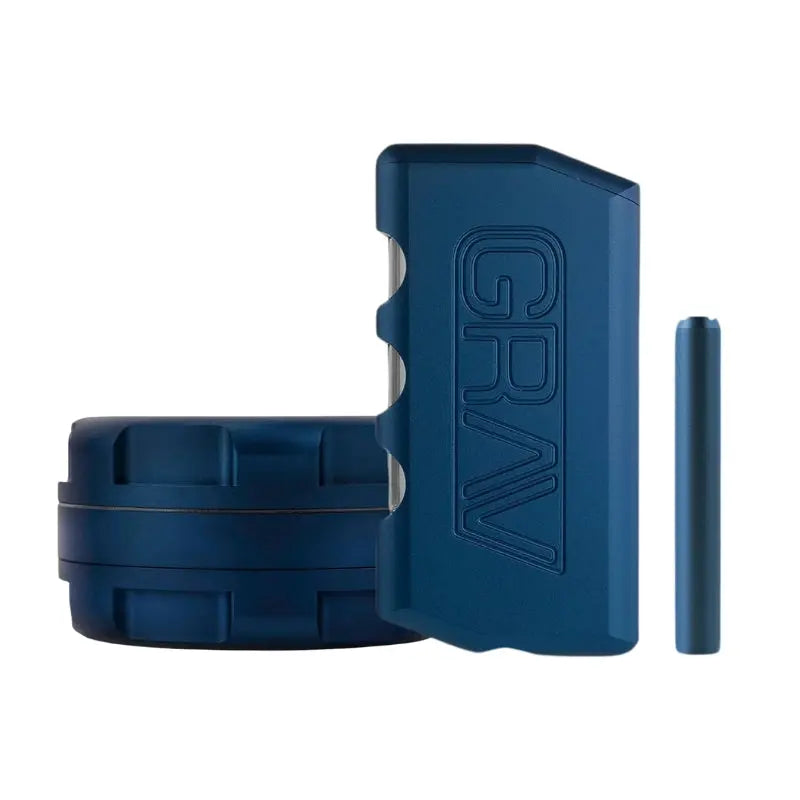 GRAV Grinder & One-Hitter Dugout Bundle-
