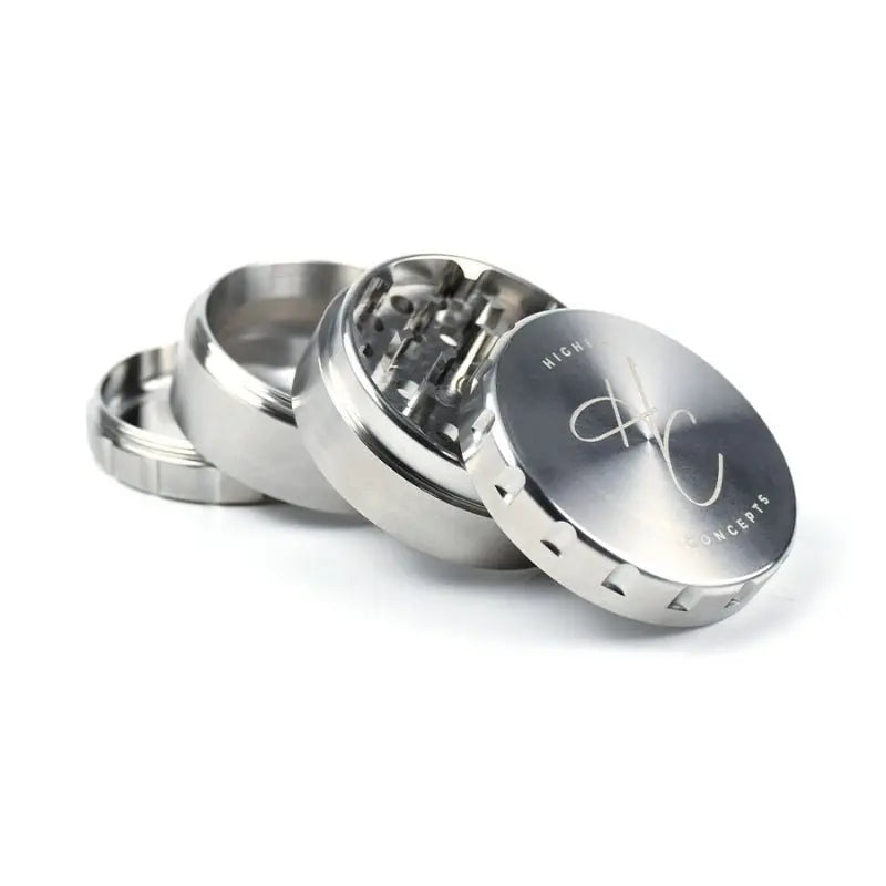 Higher Concepts 4-Part Stainless Steel Grinder-