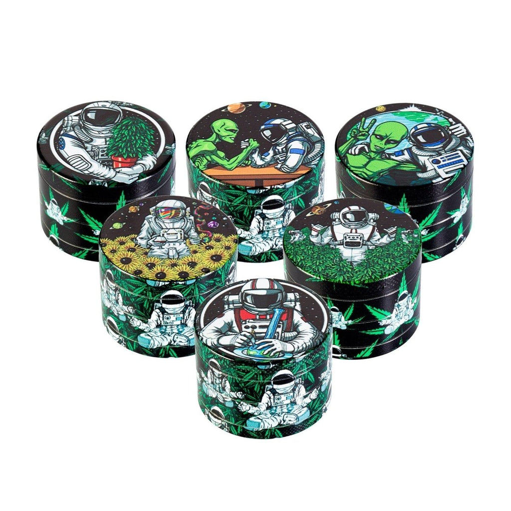 Spaced Out 4 Part Grinder 50mm-