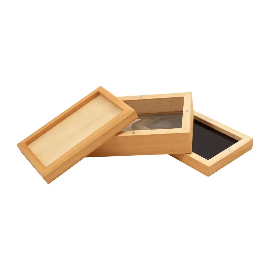 Wood Magnetic Sifter Box-
