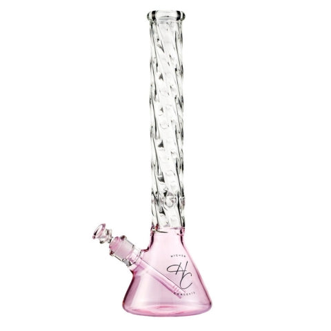 Higher Concepts Spiral Bong 45cm - Pink