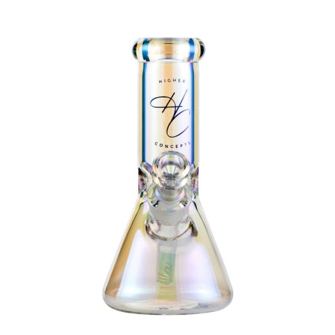 Higher Concepts Heavy Duty Beaker Bong 22cm - Iridescent