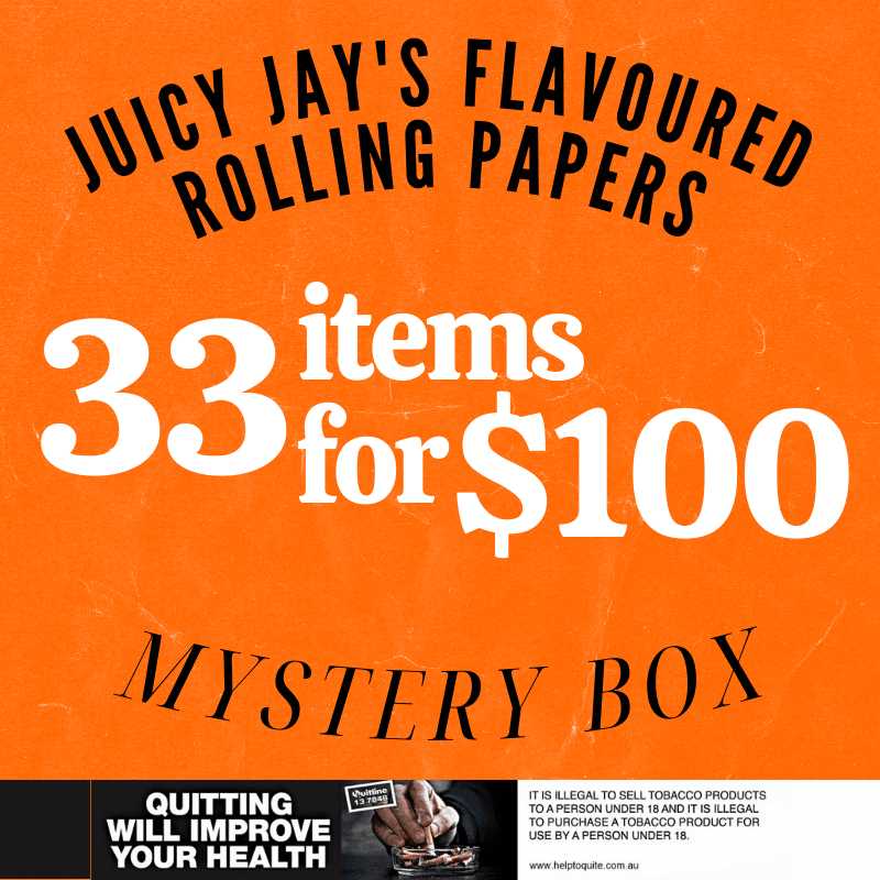 $100 Juicy Jay's Flavoured Rolling Papers Mystery Box-DefaultTitle