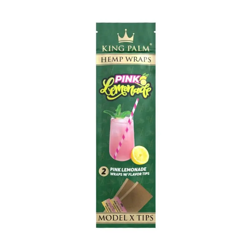 King Palm Flavoured Hemp Wraps - Pink Lemonade (2 Pack)-