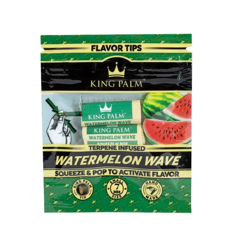 King Palm Flavoured Natural Tips 7mm - Watermelon Wave (2 Pack)-